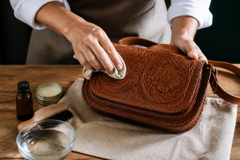 How to Clean Tooled Leather Bags: Step-by-Step
