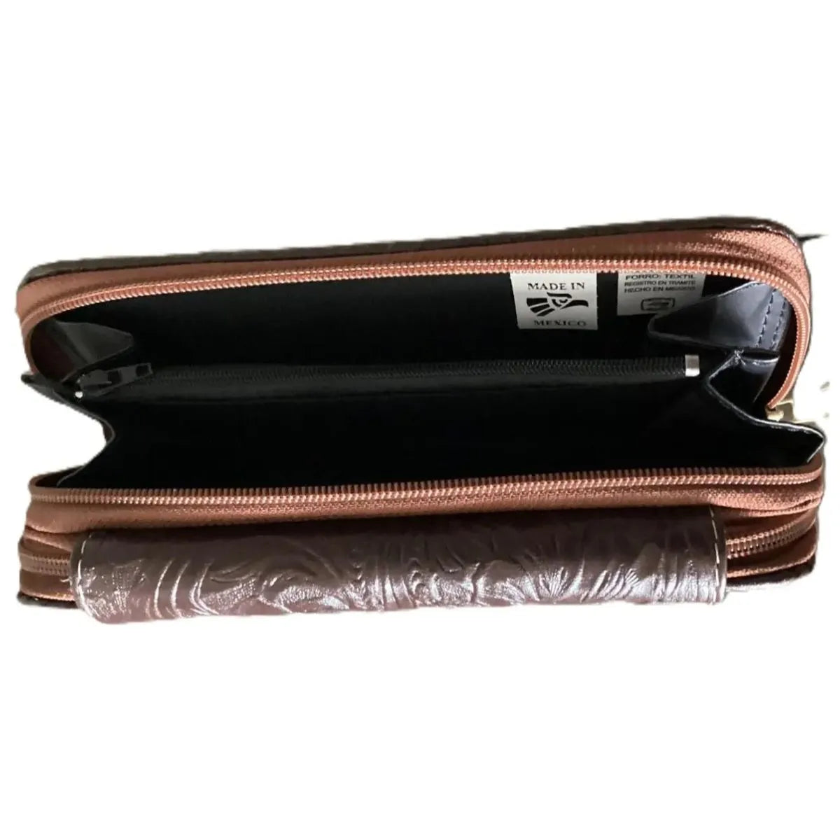 Plain Flap Shoulder Bag - Genuine Leather