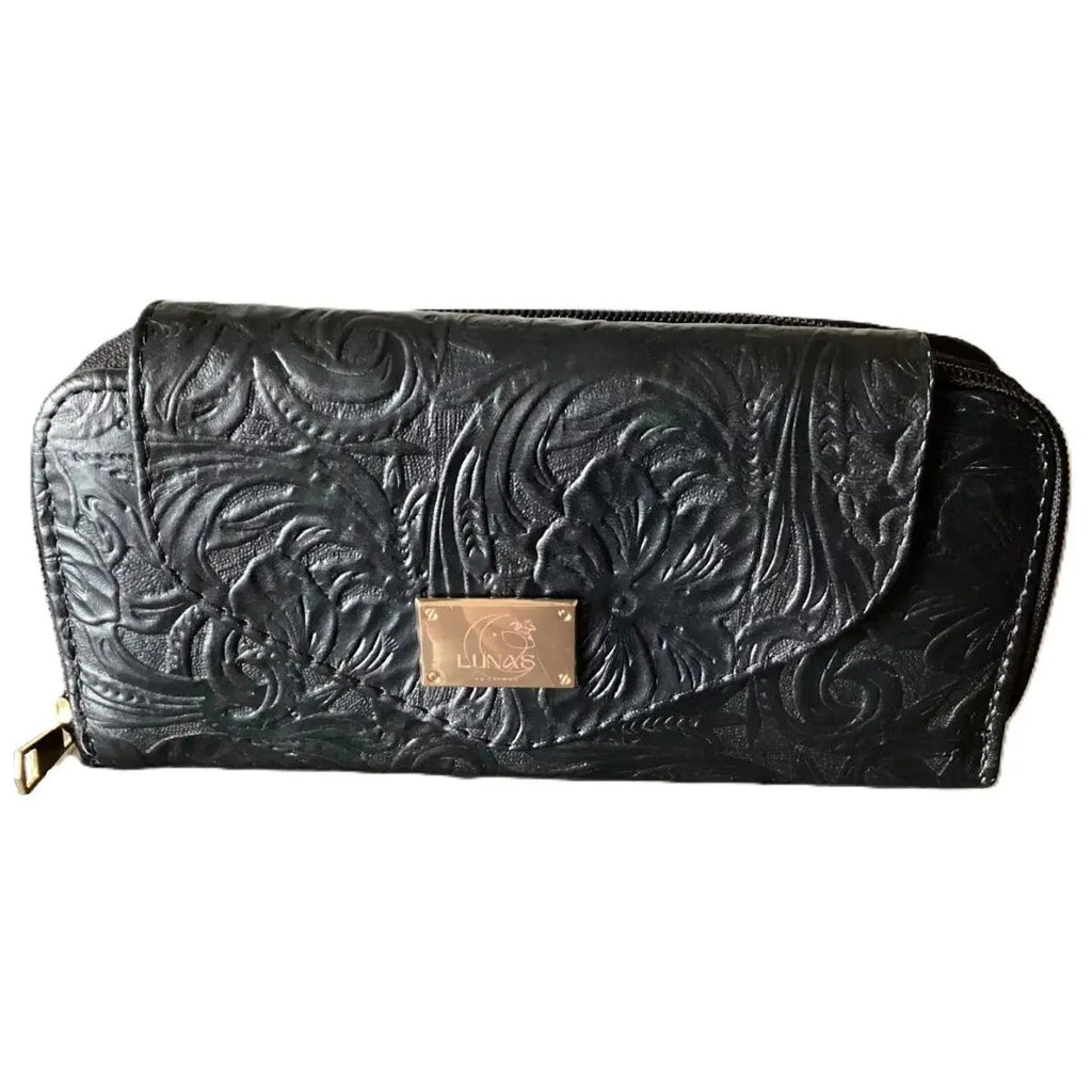 Plain Flap Shoulder Bag - Genuine Leather
