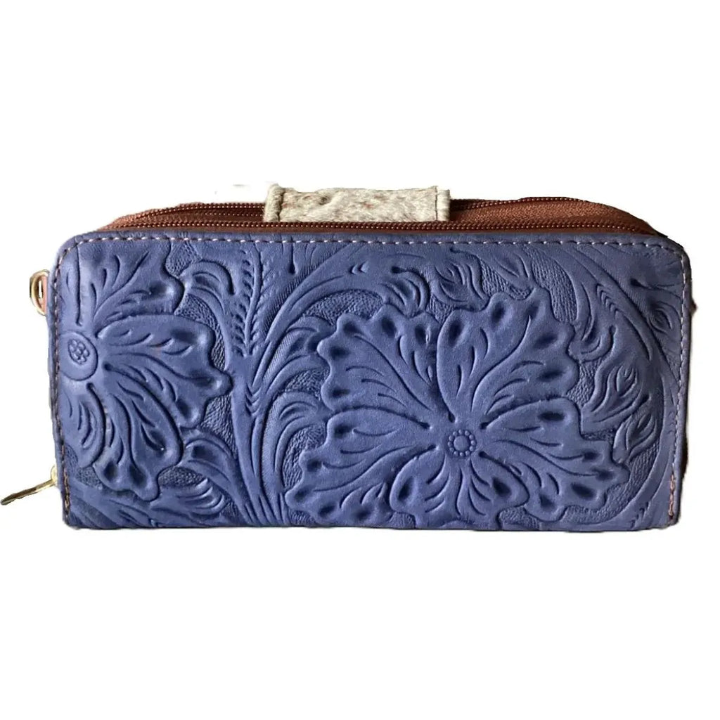 Leather Shoulder Bag with Fur - LunaArtesanal