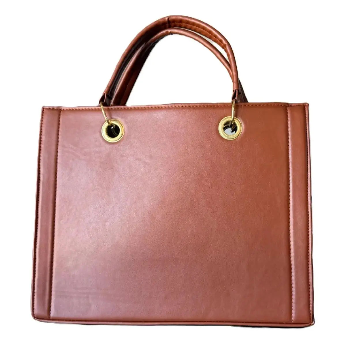 Chiseled Tote Bag with Inner Pouch - LunaArtesanal