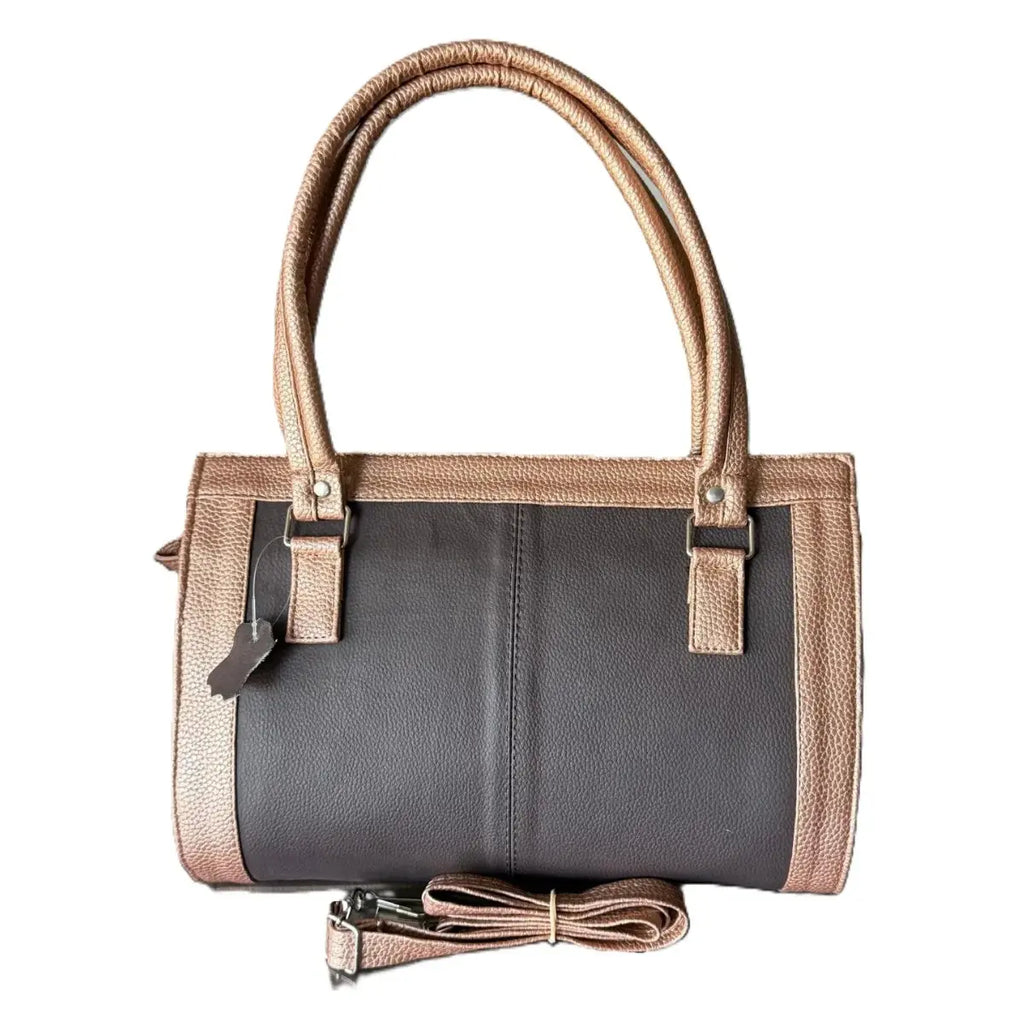 Rectangular "Large Capacity" Bag with Chiseled Flap