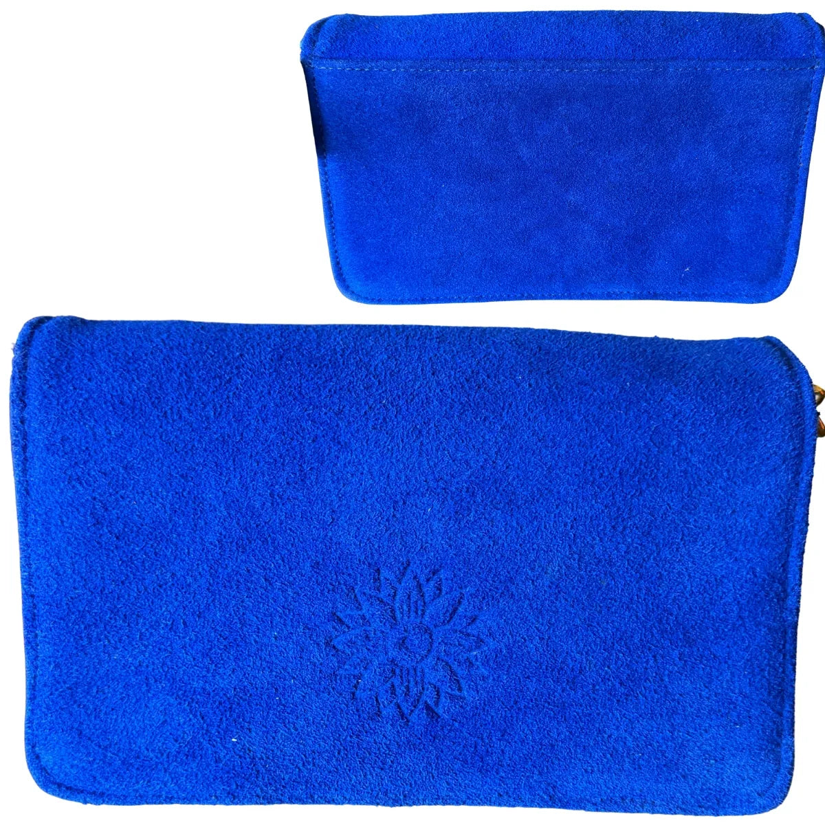 "Cross Tulum" Bag - Velvet, Leather, and Jute Handle