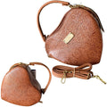 "Mari Queens" Bag - Embossed Leather Crossbody Bag