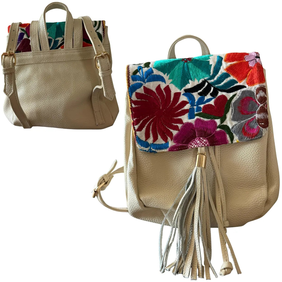 "Marie Antoinette" Backpack - Luxurious Leather and Ample Storage