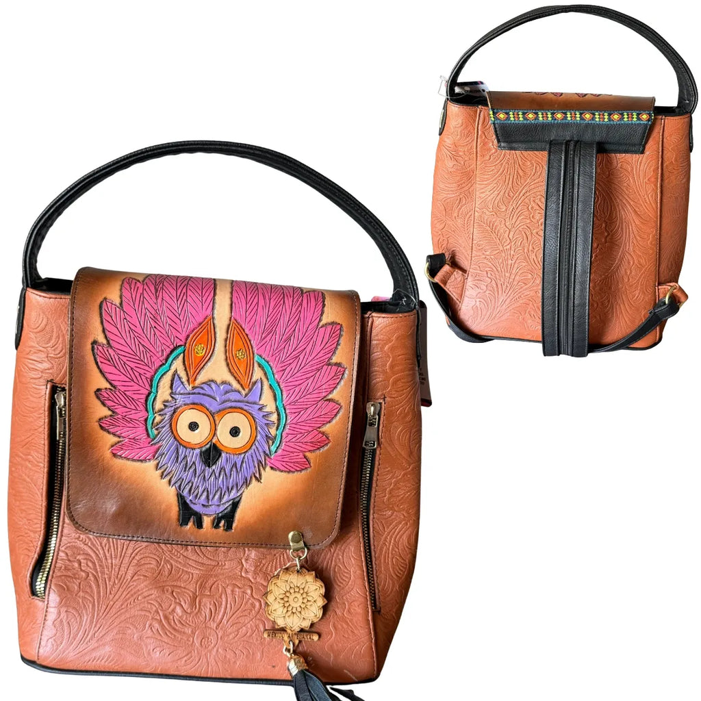 "Marie Antoinette" Backpack - Luxurious Leather and Ample Storage