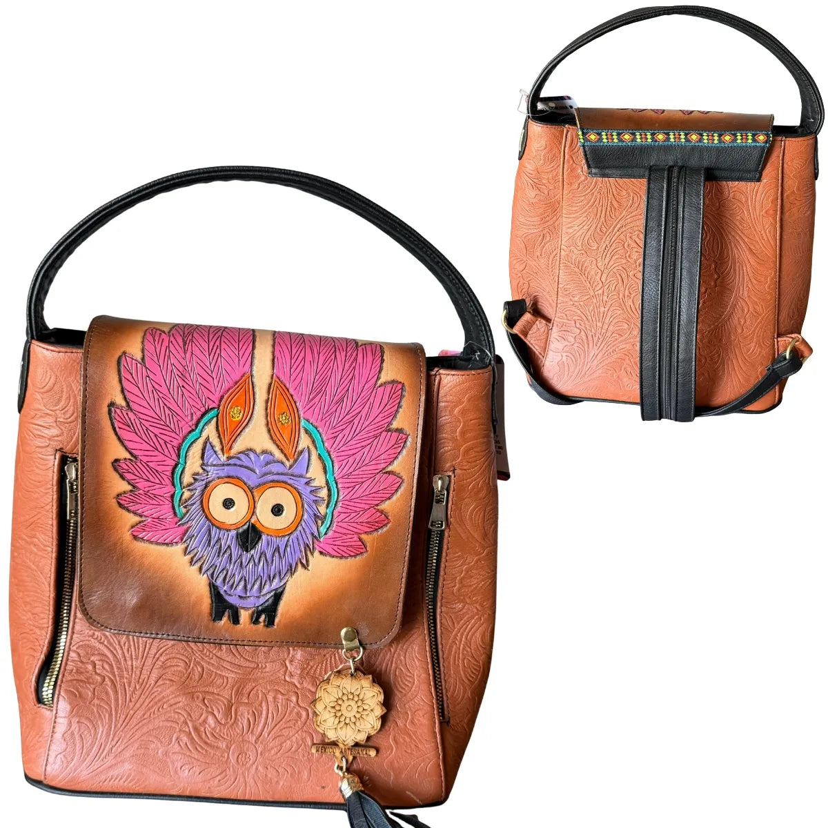 "Marie Antoinette" Backpack - Luxurious Leather and Ample Storage