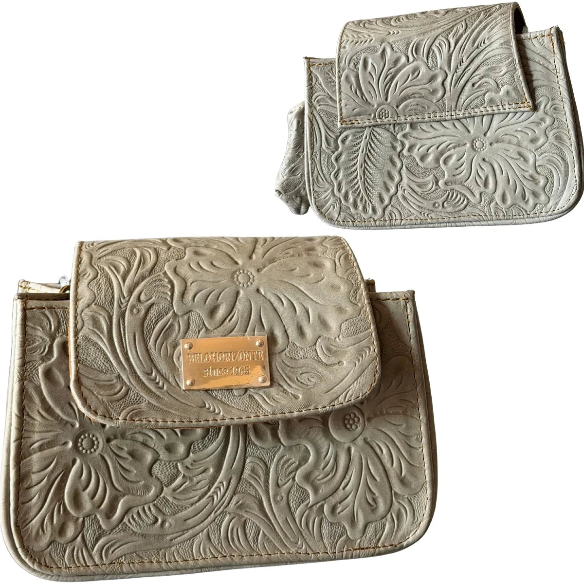 "Mini New York" Crossbody Bag - Urban Style with Extra Coin Pouch