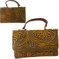 Bolsa Crossbody "Cross Two" - Cincelado Artesanal en Piel