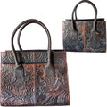Leather Bag with Front Pocket - Functionality and Artisanal Design