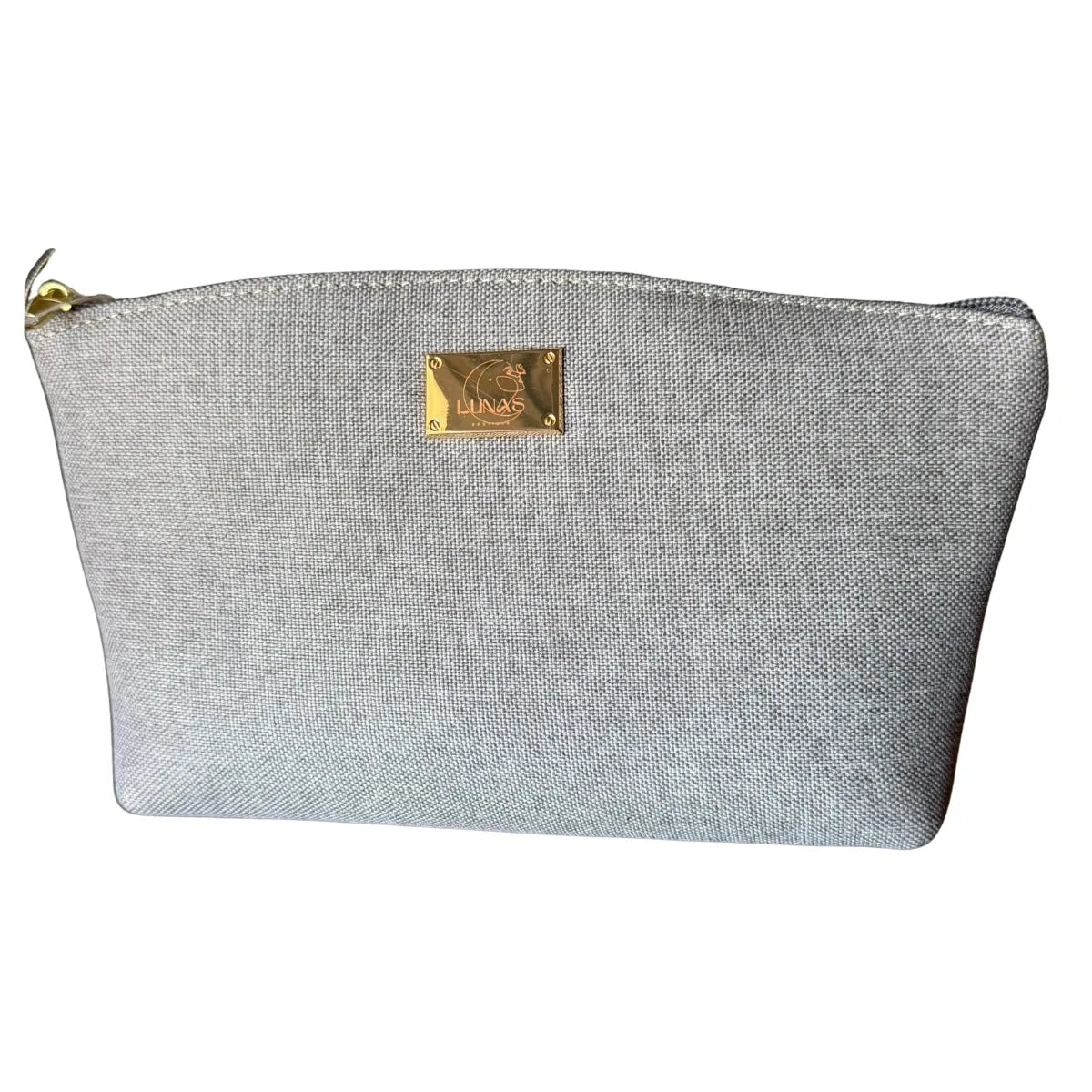 Jute Cosmetic Bag - Natural Organization in Solid Colors