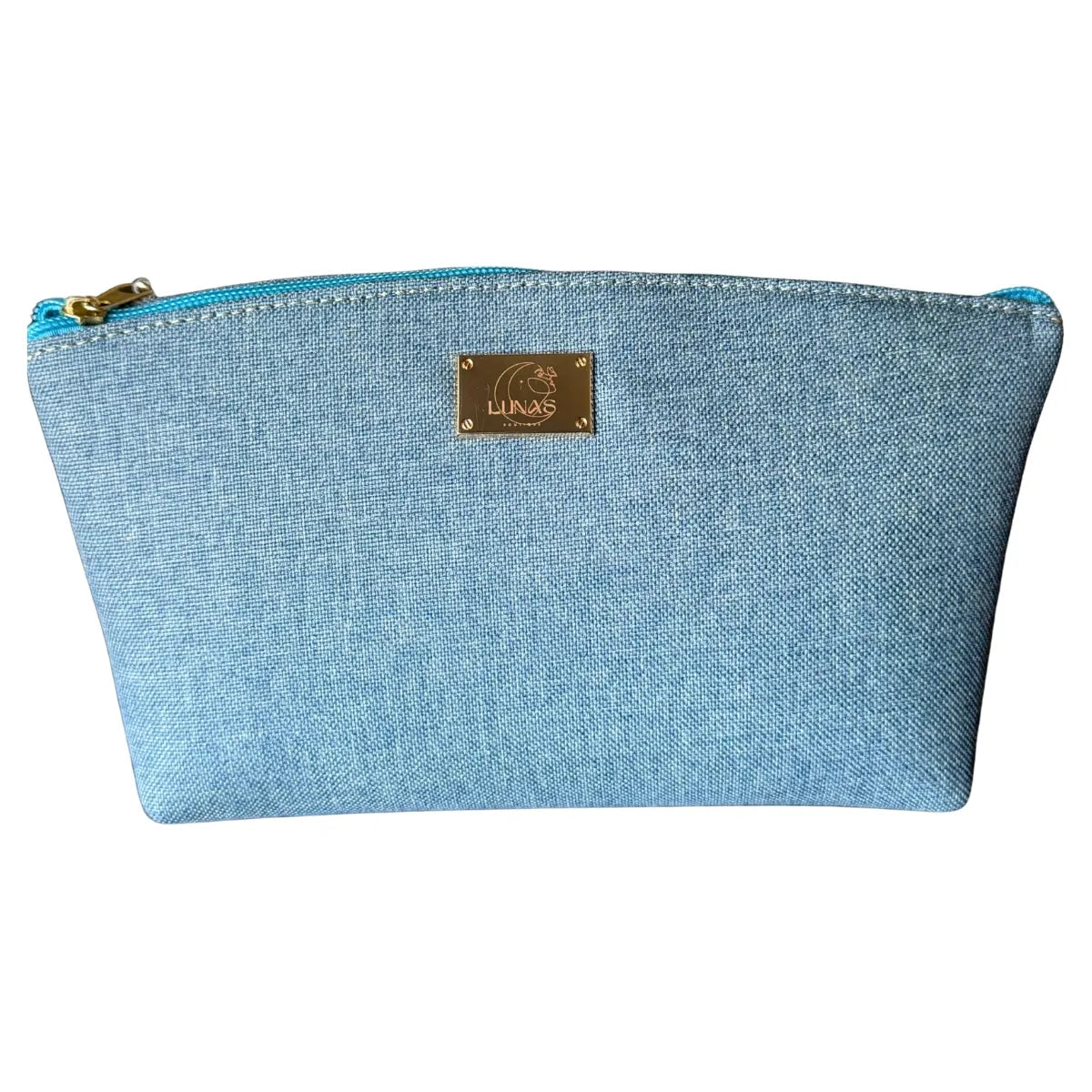Jute Cosmetic Bag - Natural Organization in Solid Colors