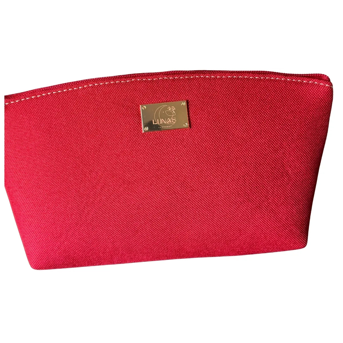 Jute Cosmetic Bag - Natural Organization in Solid Colors