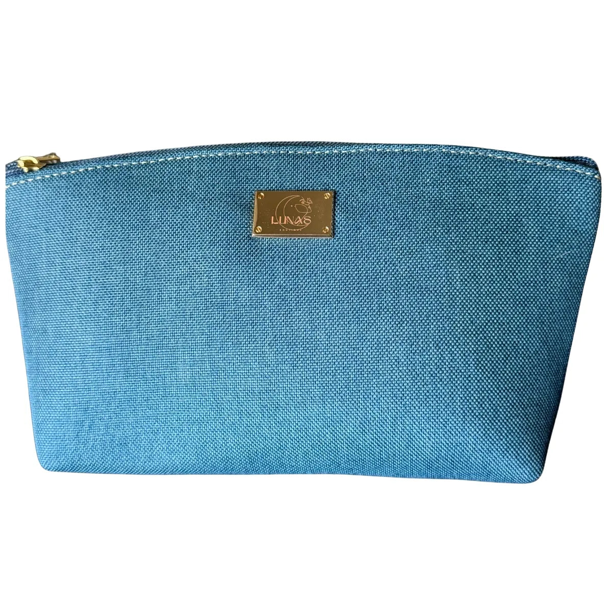 Jute Cosmetic Bag - Natural Organization in Solid Colors