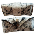 Multipurpose Leather Case with Natural Fur - Animal Print