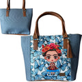 Jute Bag with Floral Design - Natural and Spacious Style