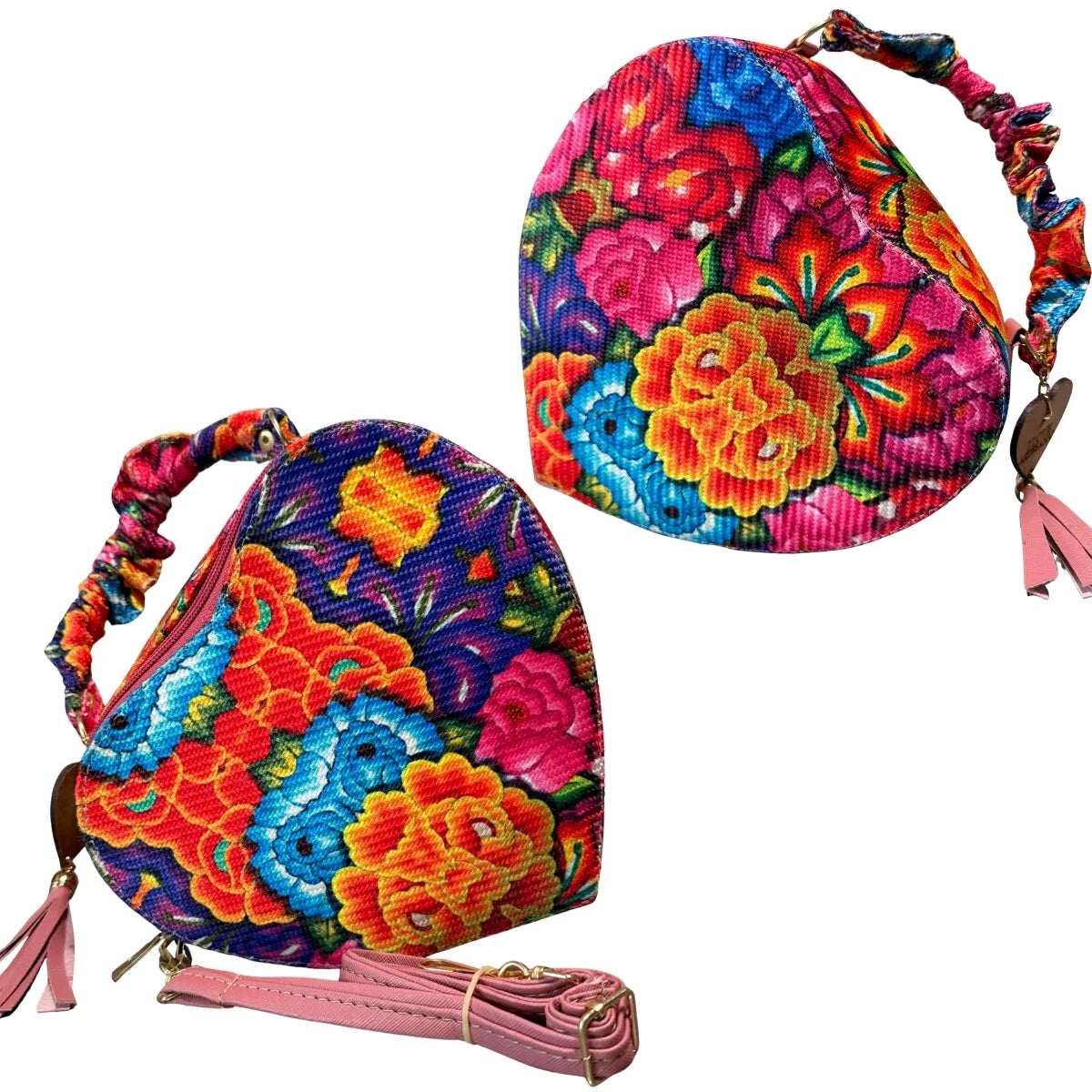 Jute Bag with Heart - Compact Handcrafted Style