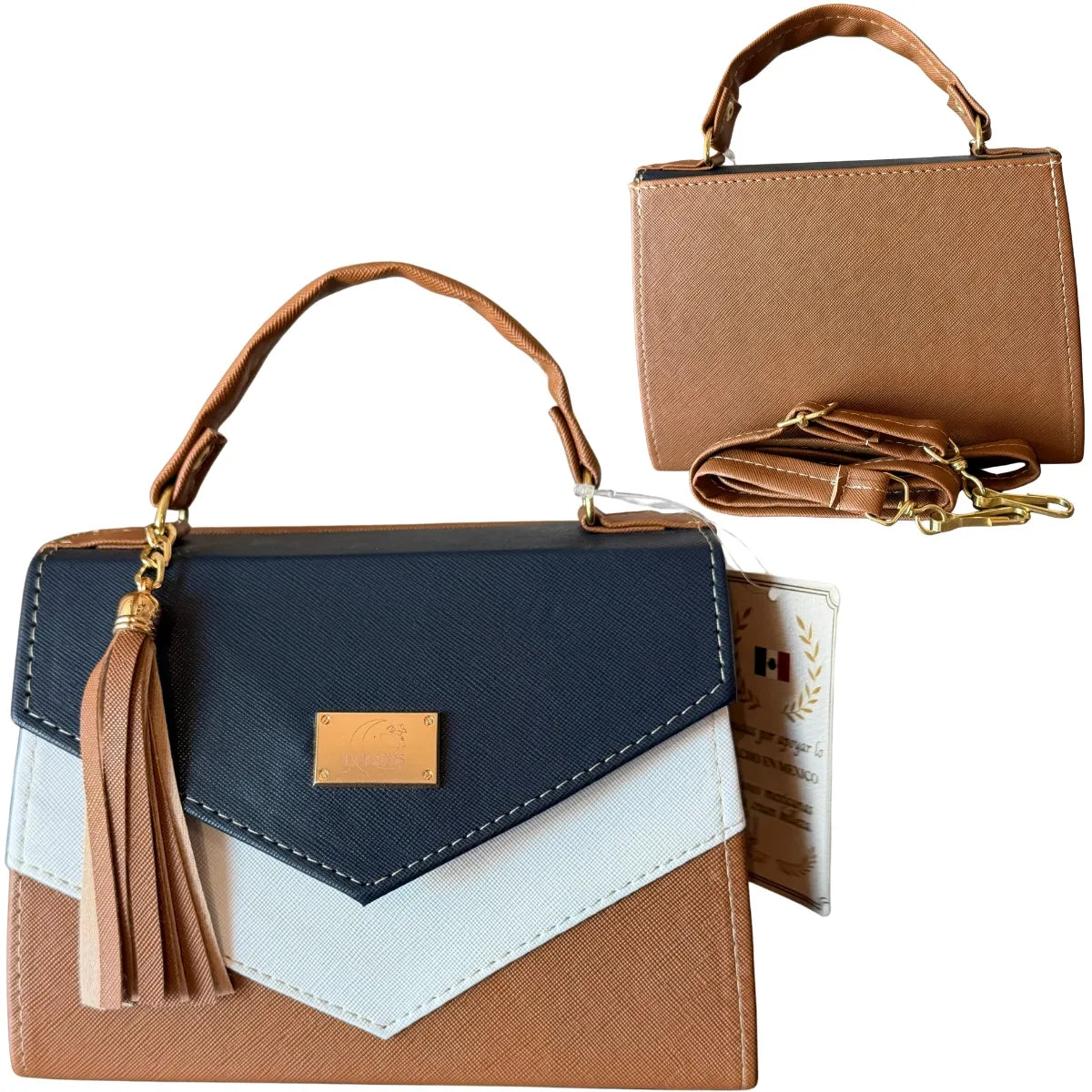 Jute Crossbody Bag - Handcrafted Floral Design