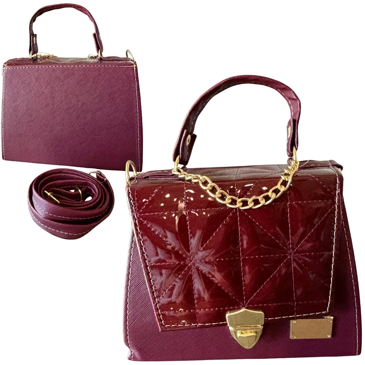 Jute Crossbody Bag - Handcrafted Floral Design