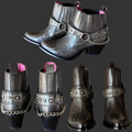 Botín Vaquero Ladies Spirit - Gris Sleeper