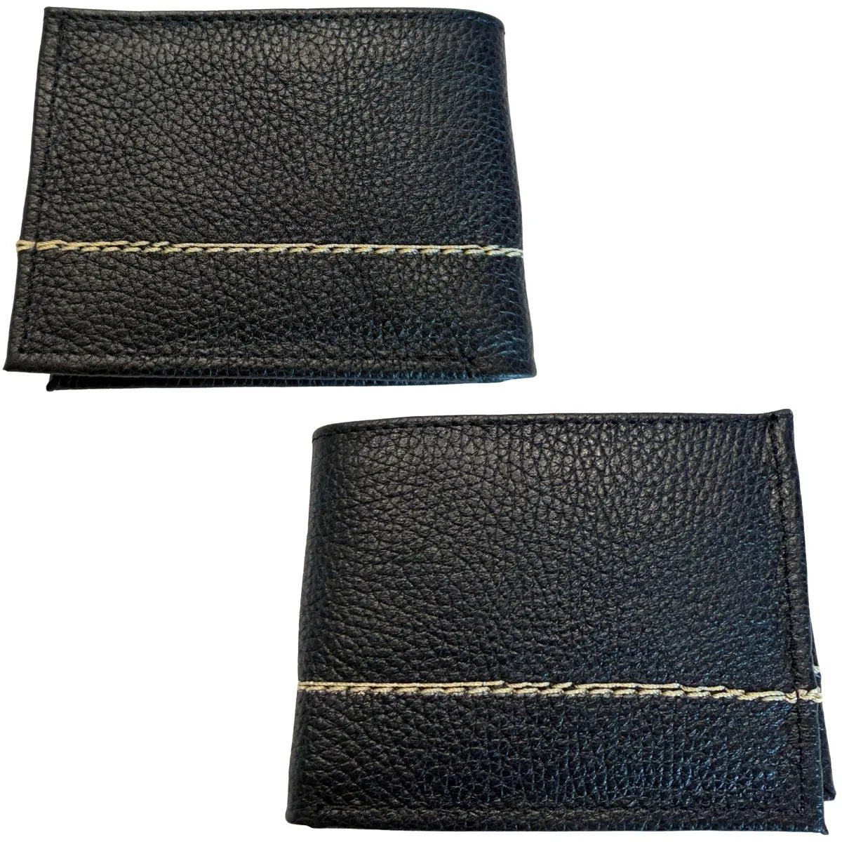 Malcreado Handcrafted Men's Leather Wallet - Shaded Finish