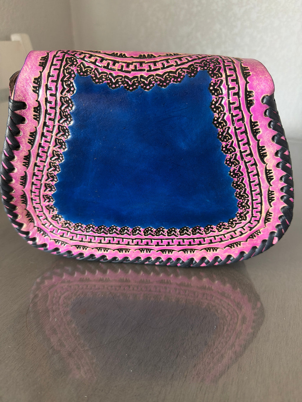 Bolsa "Mari Adelina" - Satchel Mini Pincelado a Mano