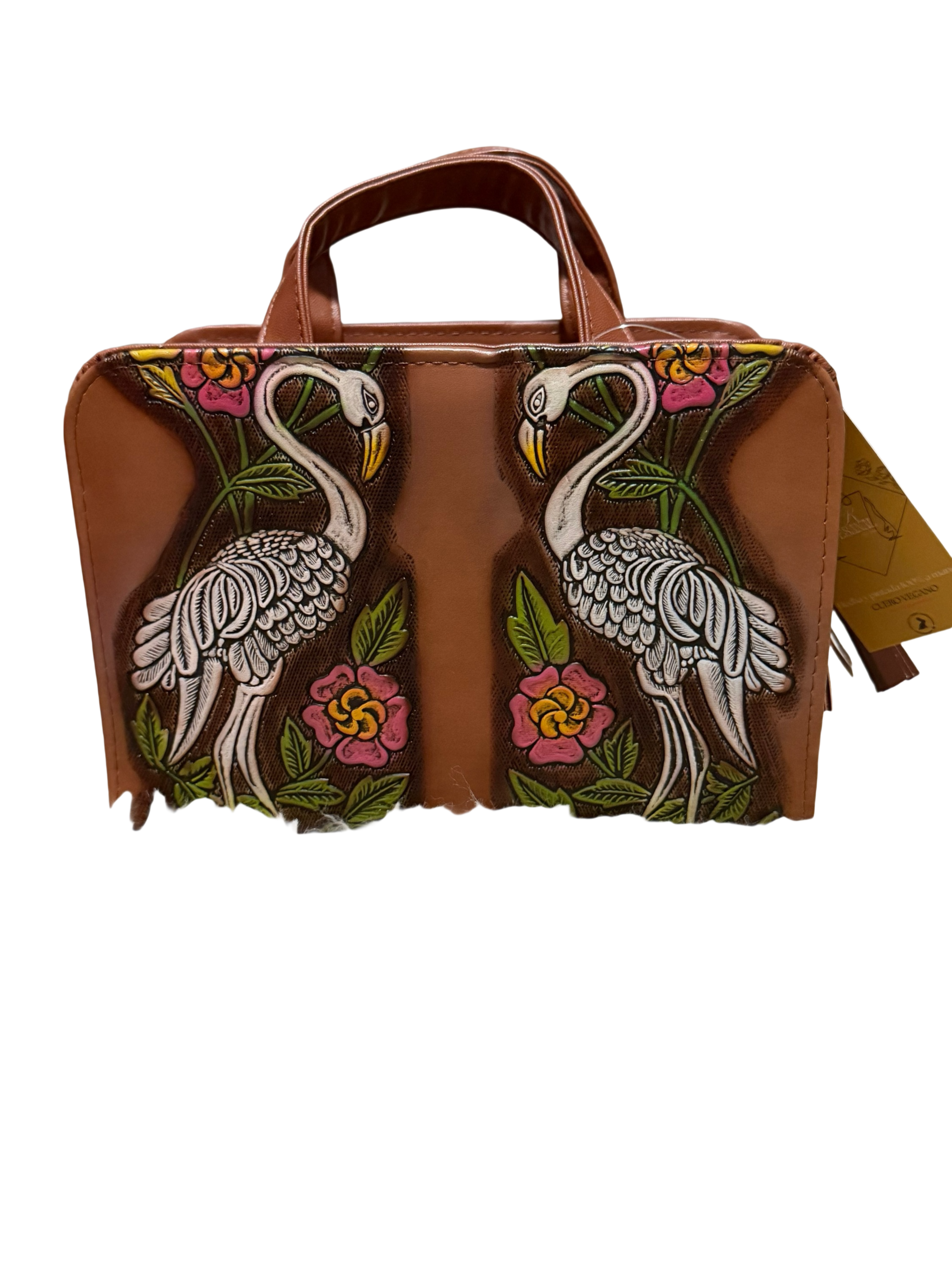 Bolsa Rectangular Minimalista en Cuero Vegetal Gris