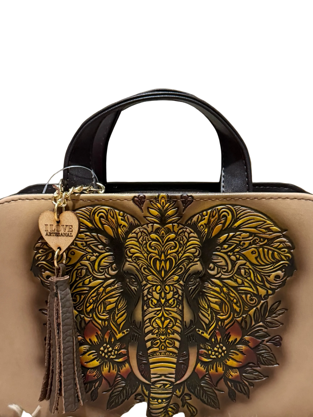 Bolsa Rectangular Minimalista en Cuero Vegetal Gris