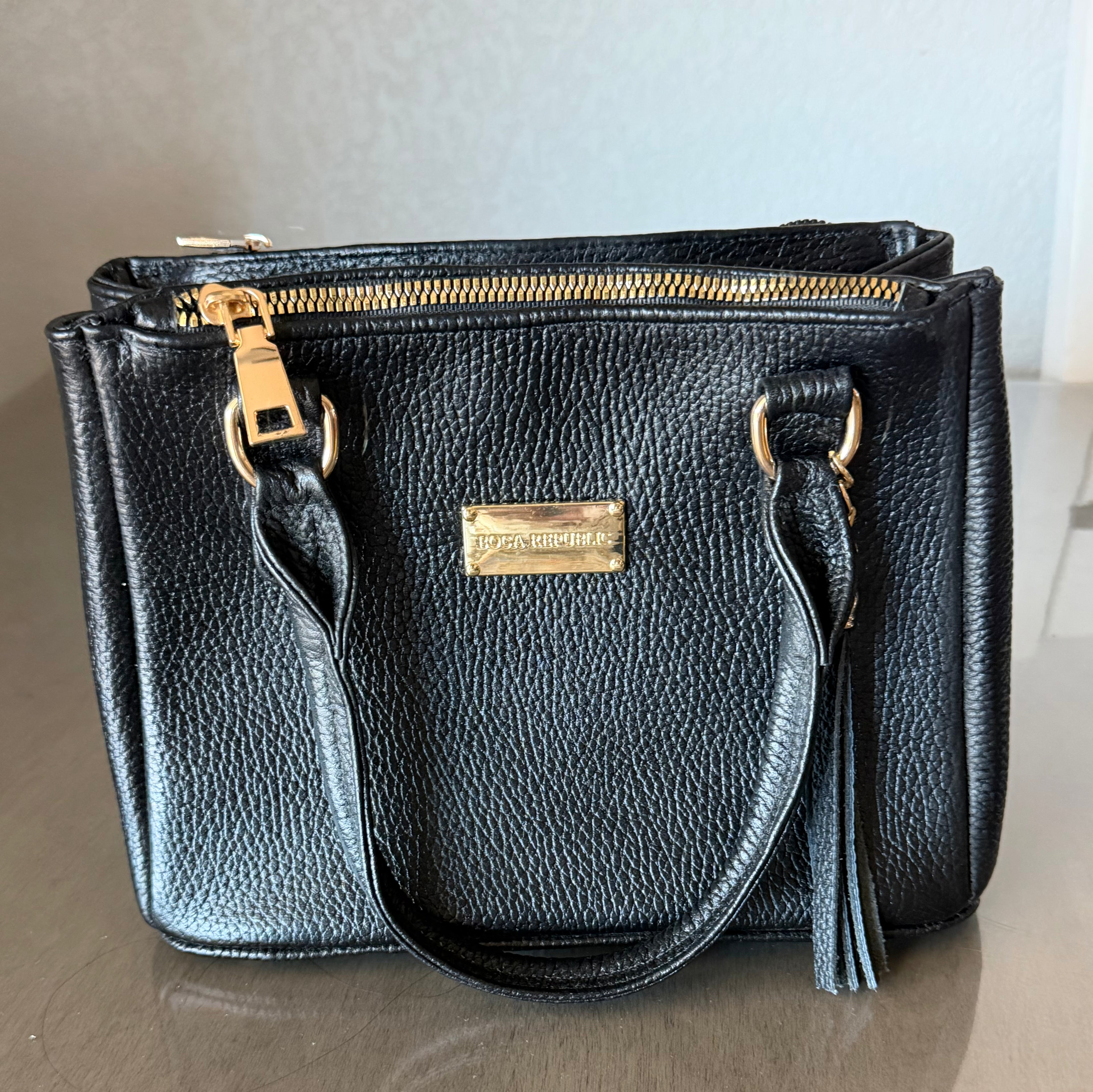 Black purse