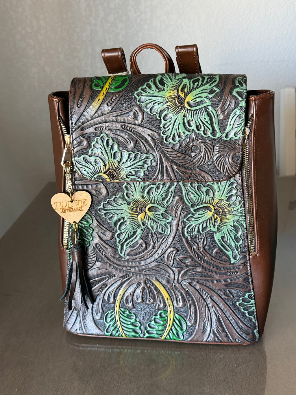 Mochila "María Antonieta" - Lujo en Piel y Capacidad Superior