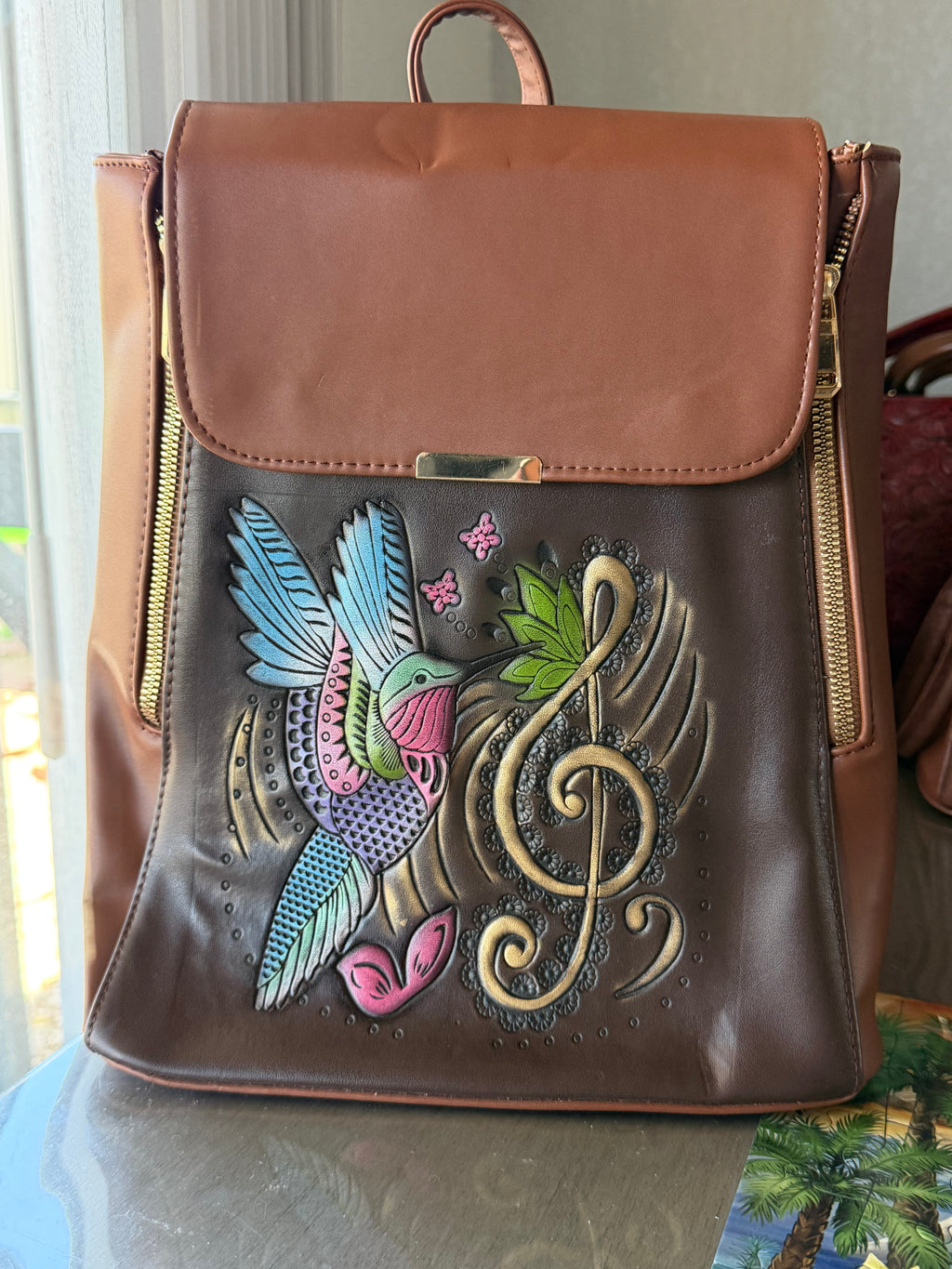 Mochila "María Antonieta" - Lujo en Piel y Capacidad Superior