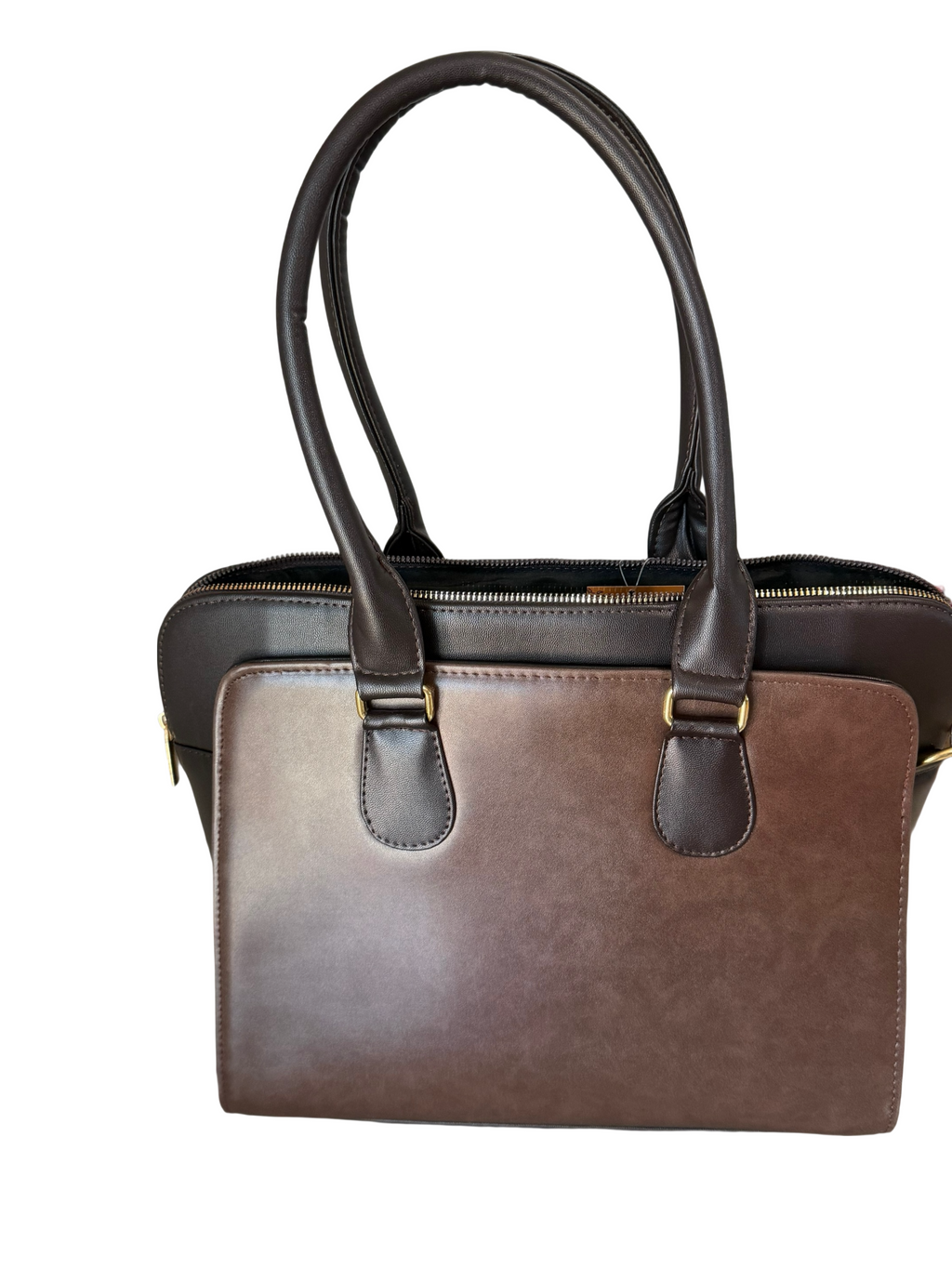 Hand-Painted Vegetable-Tanned Leather "Dome" Bag