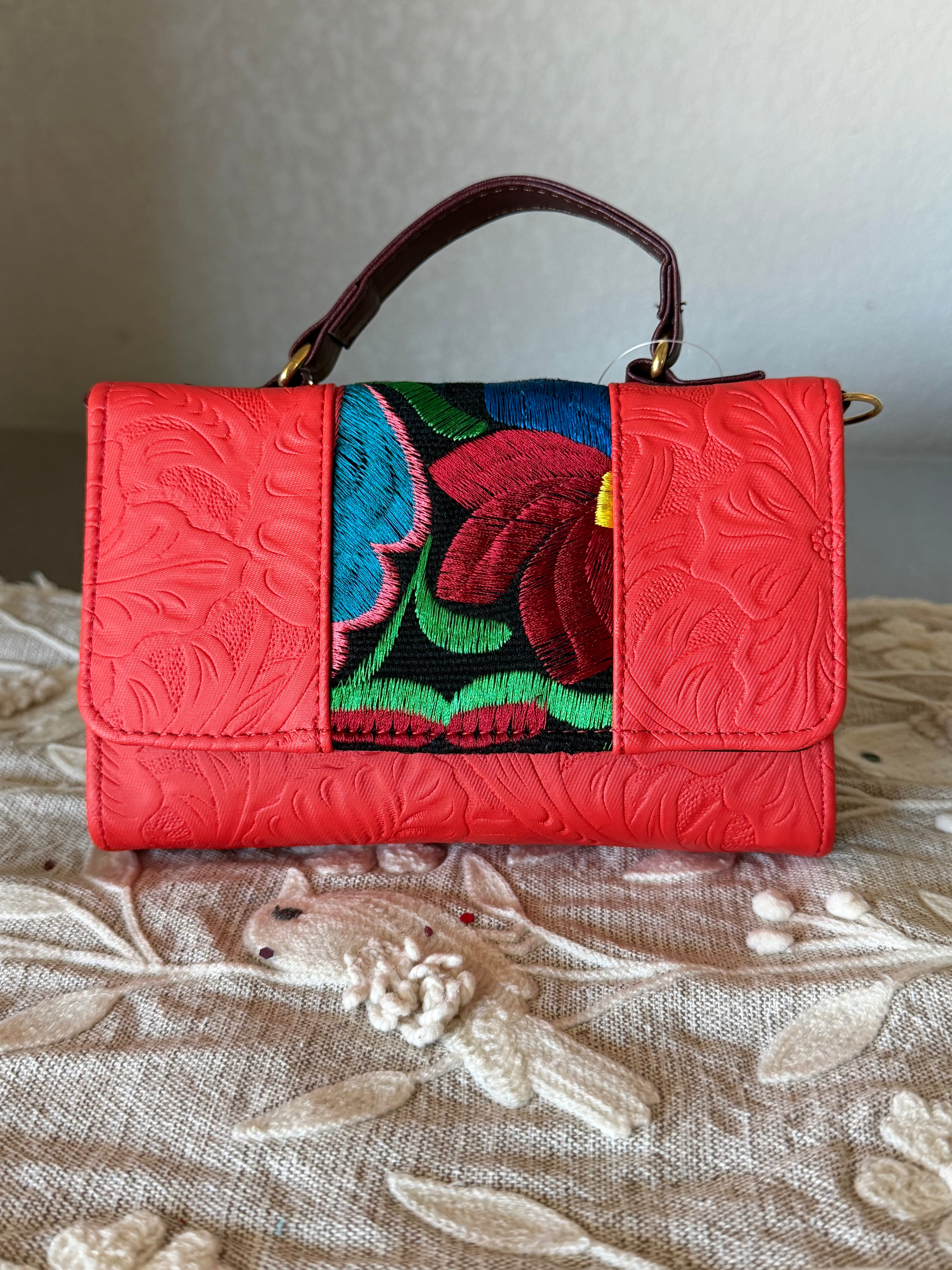 Bolsa Crossbody "Cross Two" - Arte Pincelado a Mano