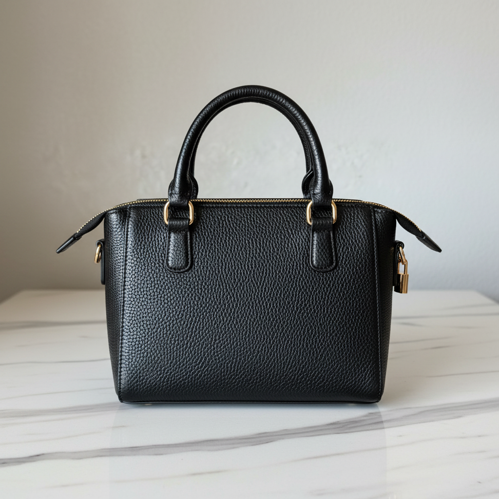 Black Purse reverso mármol