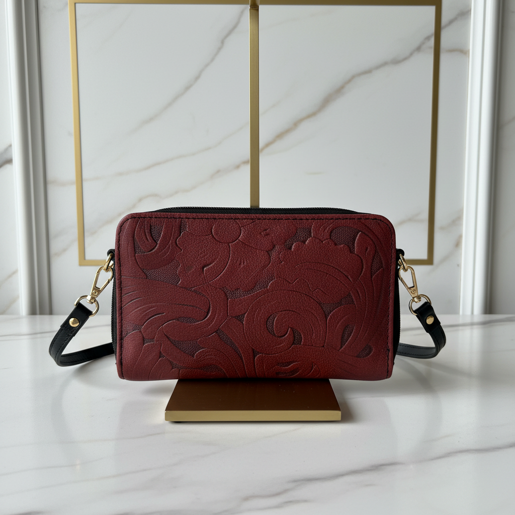 Bolsa vino atrás