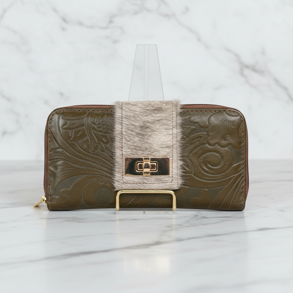 Cartera Olivo - Frontal
