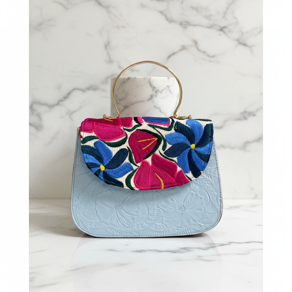 Clutch Azul - Frente
