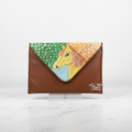 Clutch caballo en mármol blanco