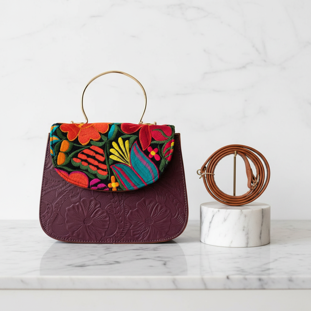 Clutch Morada - Frente