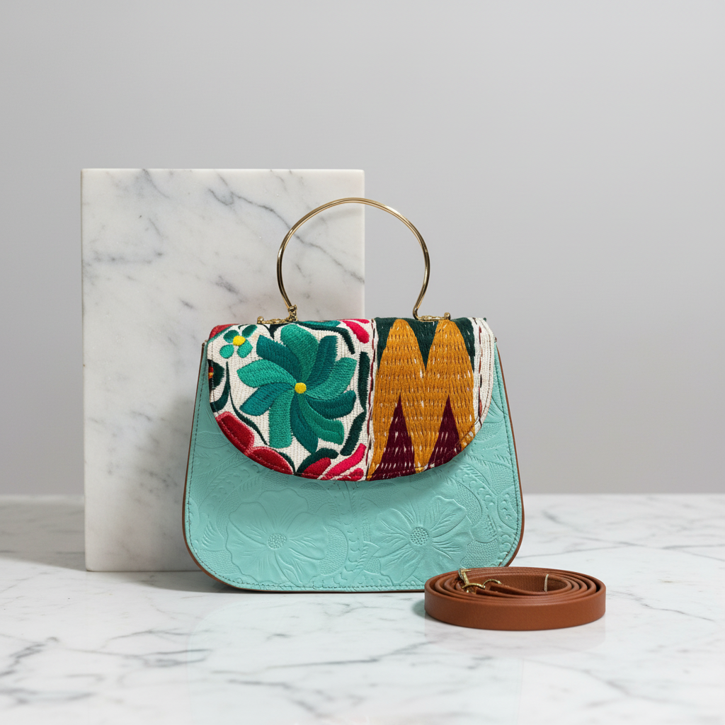 Clutch Turquesa - Frente
