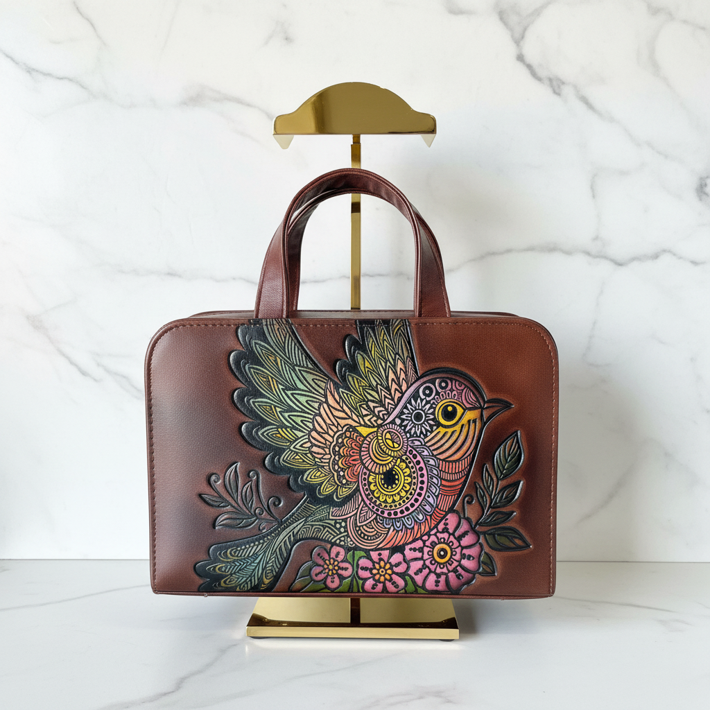 Bolsa Rectangular Minimalista en Cuero Vegetal Gris