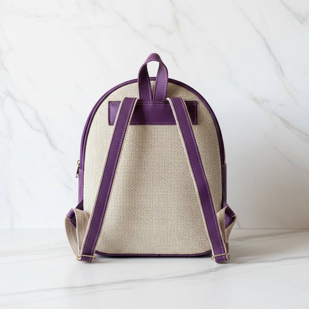 Frida Kahlo Jute Backpack - Large | Mochila de Yute Frida Kahlo Grande