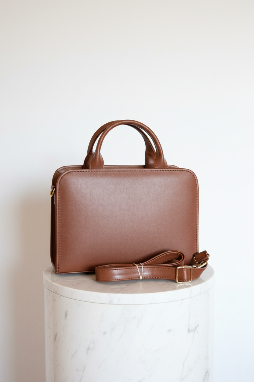 Tangamandapio No. 4 — Artisanal Cowhide Satchel