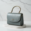 Oliva Lux | Shimmer Leather Handbag
