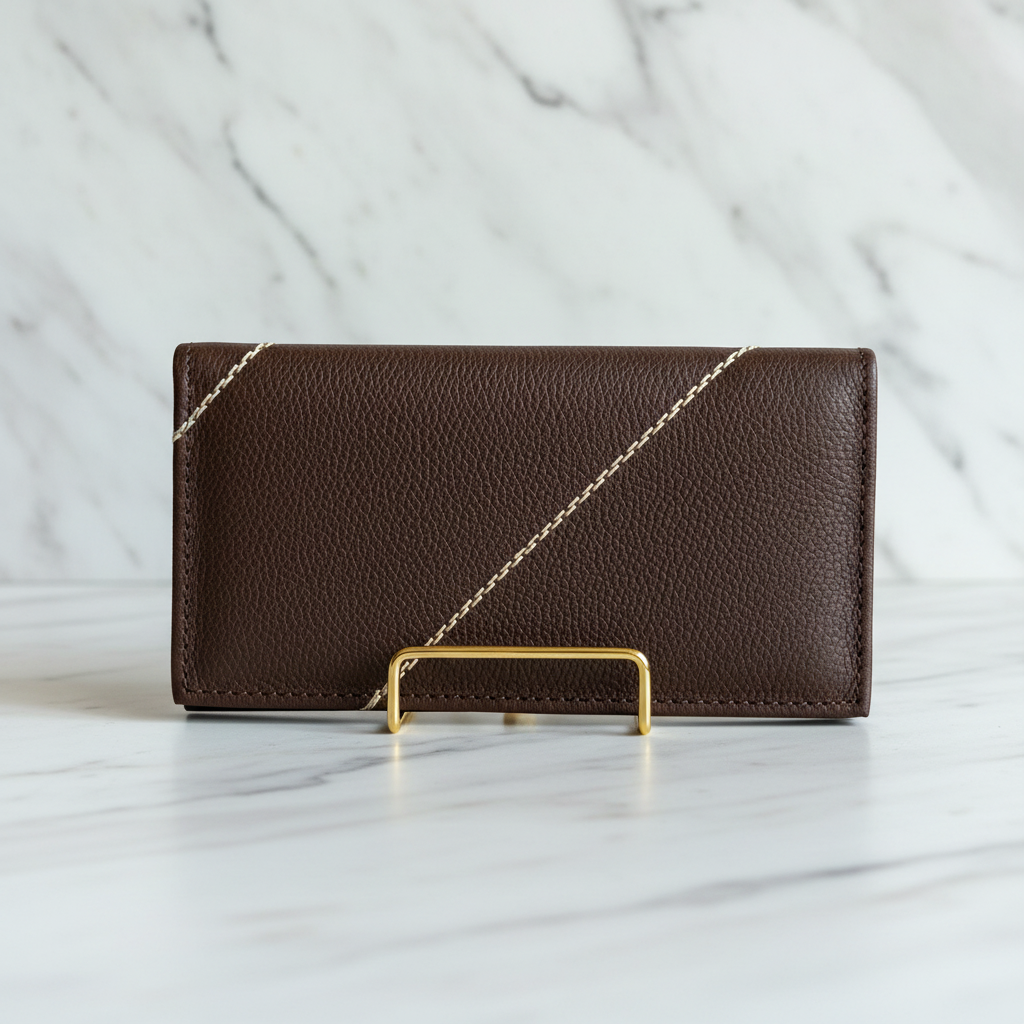 Arizona — Long Bifold Genuine Leather Wallet | Cartera Larga de Piel Genuina