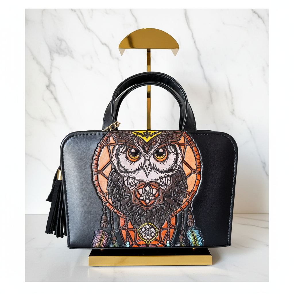 Bolsa Rectangular Minimalista en Cuero Vegetal Gris