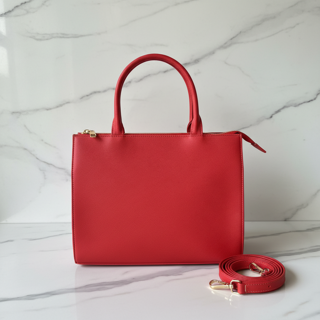 Bolsa de Yute "Bloques de Color" - Diseño Estructural con Agarradera