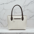 Nieve Lux | White Lizard Tote