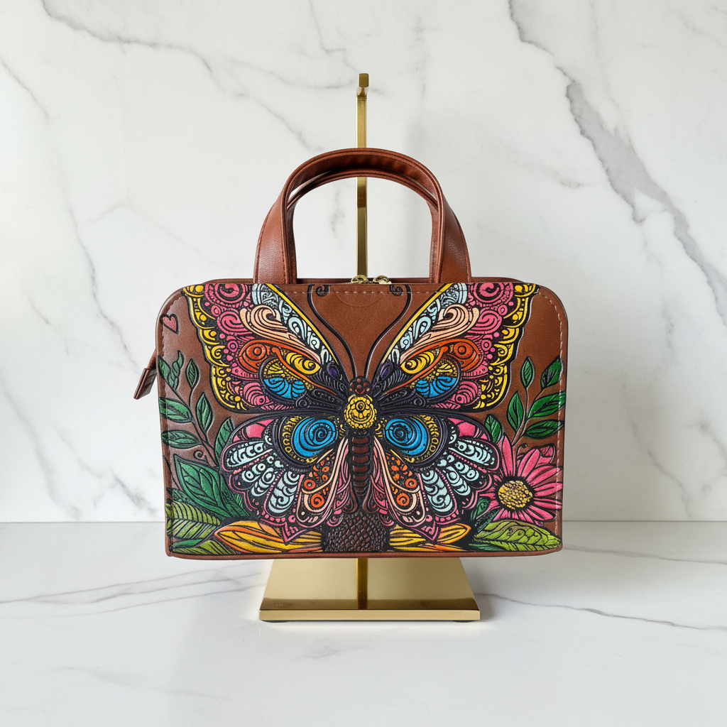 Bolsa Rectangular Minimalista en Cuero Vegetal Gris