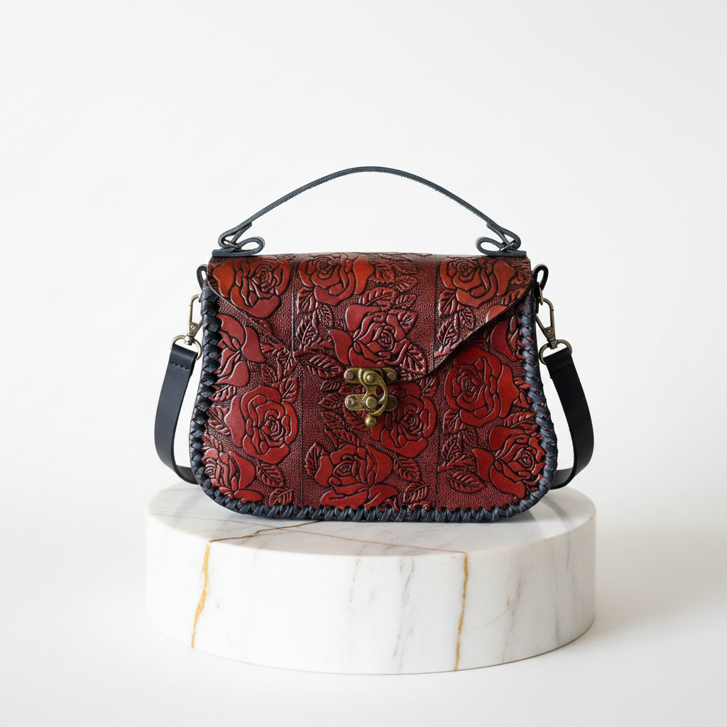 Mari Adelina Wine Front on Marble